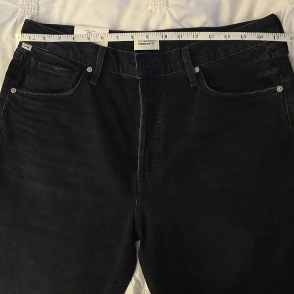 Citizens of Humanity Jolene High Rise Straight in Stormy - Picture 9 of 16